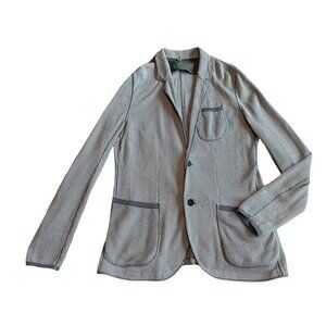 EFM Engineered for Motion Knit Stretch Blazer Jacket Button-Down Size 44 Men's